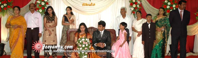 SANTHOSH NAGILS Matrimonial Photos